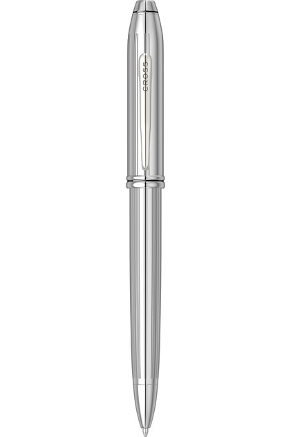 Химикалка Townsend Lustrous Chrome CT Metallic, въртящ се механизъм, лъскаво сребристо
