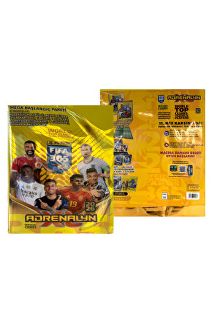 Panini Fifa 365 2026 Adrenalyn XL Golden Baller Tam Set 8 Kart