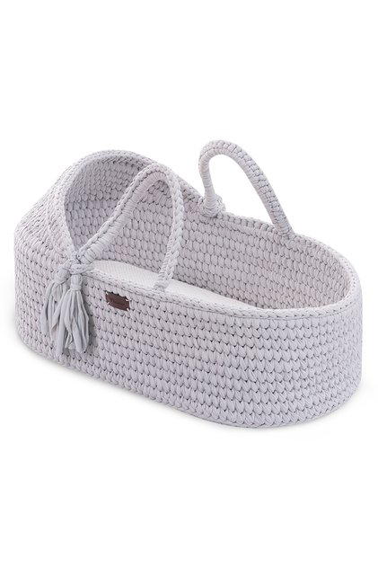 Moses Rope Basket - Grey