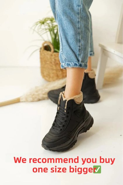 Super Lightweight Orthopedic Fur-Lined Thermal Warm Winter Fur-Trimmed Women's Boots
