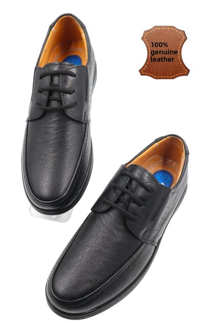 Pantofi de bărbați casual ortopedici din piele cu talpă cu gel
