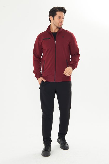 Cotton Fabric Men's Tracksuit Set Fm19102