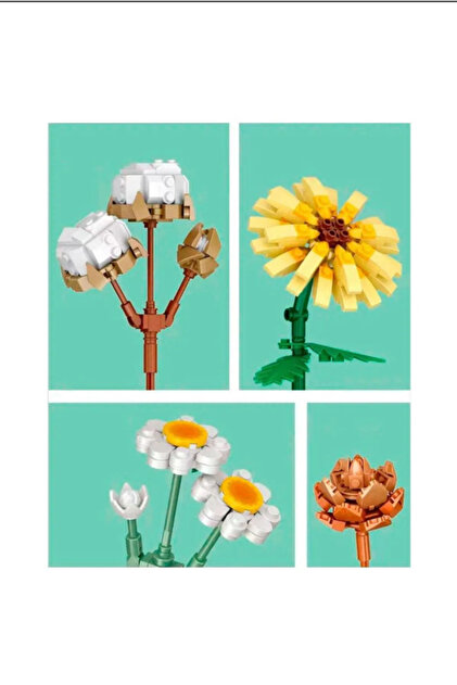 shop LOZ 1670 inşaat seti Ebedi çiçekler: güzel buket (mini