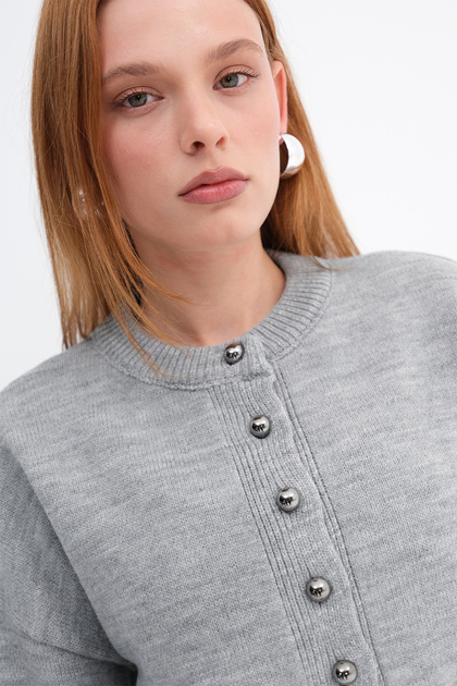 Addax Bisiklet Yaka Düğmeli Triko Hırka H3365-D7 - Fiyatı, Yorumları