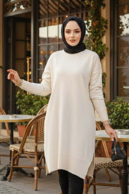 Sweater Dress Style Sweater Hijab Ummie Cross Knit Sweater Dress Sweater Dress Style Sweater Hijab Ummie Cross Knit Sweater Dress