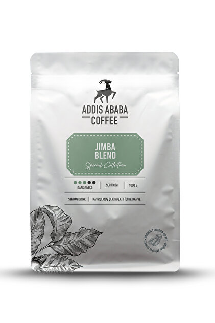 Addis Ababa Coffee Espresso Çekirdek Kahve 1000 Gr. Jimba Blend
