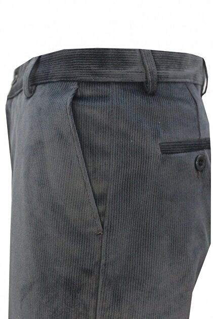 KADİFE PANTOLON KLASİK BABA KESİM KIŞLIK ÇİFT CEPLİ