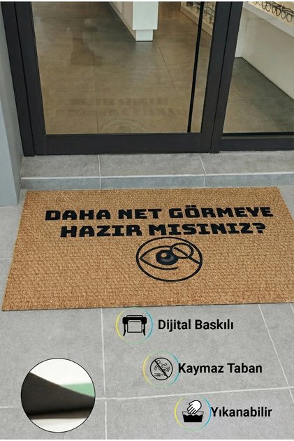 Door Mat 50X90Cm Non-Slip Base Personalized to the Company with Digital Printing