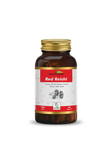 Hekimzade RED REISHI 90 Kapsül 750 mg – Demir ve B12 Rutinine Uyum