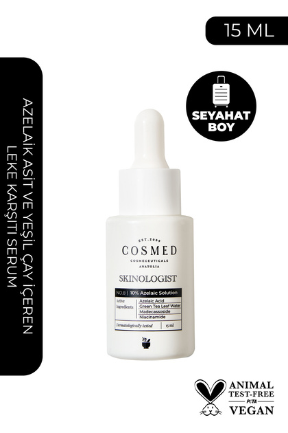 COSMED Azelaik Asit ve Yeşil Çay İçeren Leke Karşıtı Serum