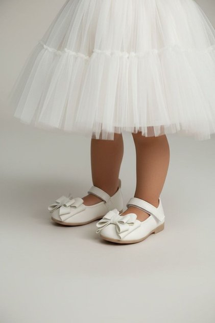 Girls' Velcro Ballet Flats
