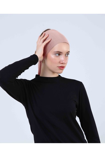 شريط شعر فاخر - مربوط - لون فرو المنك الفاتح - (ST045)، (ID 3404510)