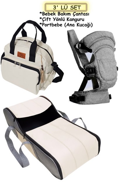 Baby Care Backpack Carrycot Baby Carrier Baby Carrying Kangaroo Set of 3