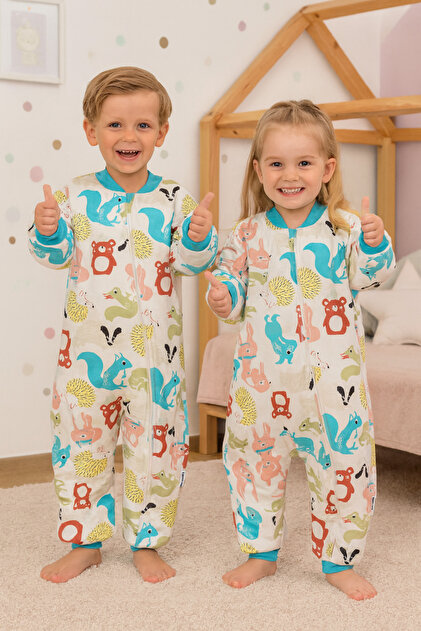 2.5 Tog Fiber Filled Long Zipper Comfortable Use Boys' Sleeping Bag