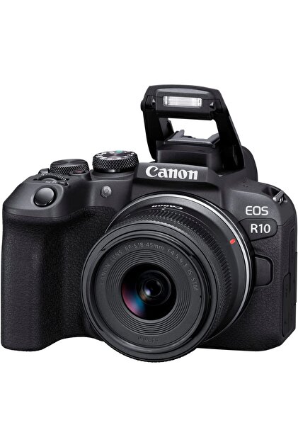 Canon EOS R10 + RF-S 18-45 IS STM Fotoğraf Makinesi (Canon Eurasia