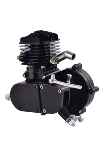 Motor simplu de bicicletă (fără accesorii) 80 cc Negru