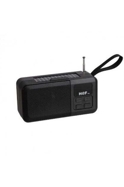 Boxă portabilă cu încărcare solară, Bluetooth, FM, lanternă, USB, AUX - Neagră