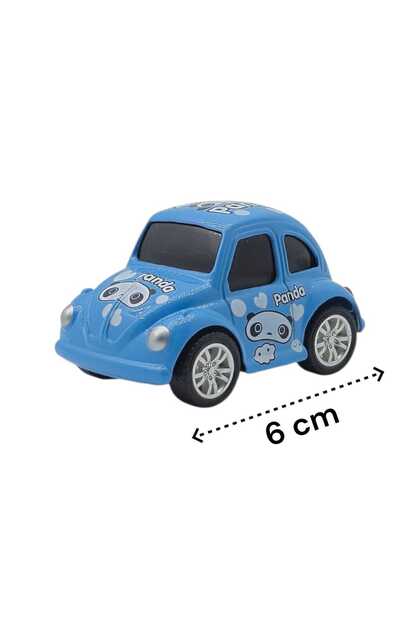 Fidan oyuncak 4'lü Mini Metal Vosvos Seti - 6 cm Koleksiyon