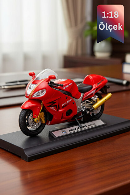 Maisto 1:18 Kawasaki Ninja ZX-14R Model Motor - Mavi 39025-03