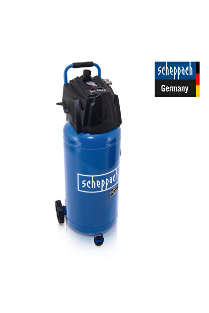 Scheppach HC51V Dikey Kompresör 1500 W 10 Bar 50 Lt - 5906125901