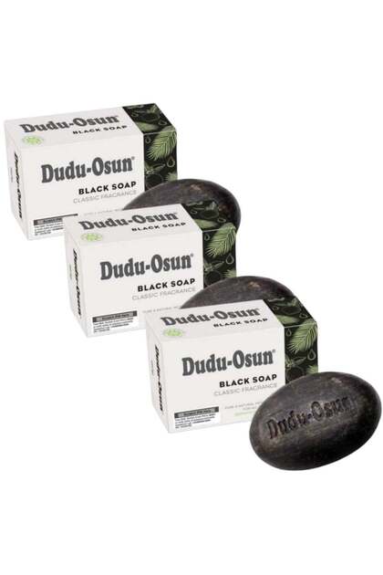 Dudu Osun African Black Soap, 3 bars, 150g