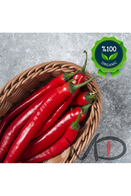 Şili Biberi Acı - Kırmızı Biber Acı, Yerli Üretim, 100 GR - %100 Doğal, %100 Taze, %100 Yerli