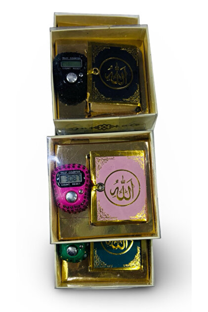 Muensu 5 Adet Zikirmatik, Yasin,Ucuz Set, Hac Umre Malzemesi