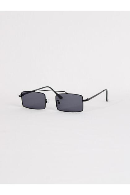 Unisex Aırna Black Sunglasses