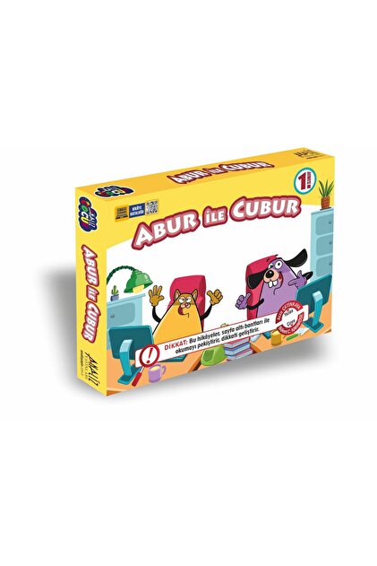 Analiz Yayınları ABUR İLE CUBUR HİKAYE SETİ 10 'LU BÜYÜK BOY