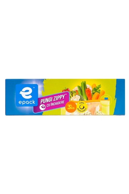 Σετ σακούλες Zippy με κλείσιμο, 3 L, 10 τεμ./σετ,