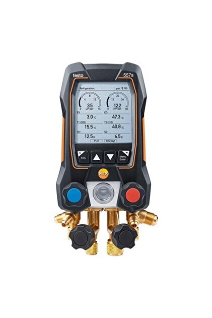 Testo 557S Akıllı Dijital Manifold Seti - 4 Yollu Valf - Fiyatı