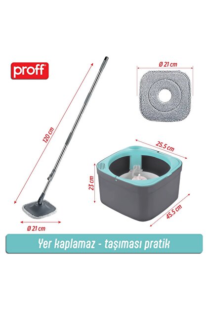 Proff Triton Temiz ve Kirli Suyu Ayıran Otomatik Temizlik Seti