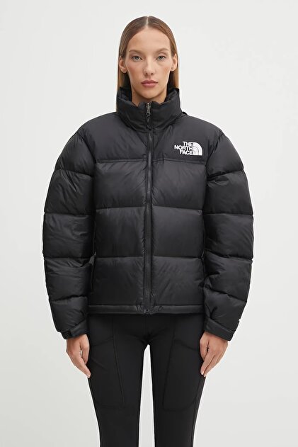 Jachetă neagră cu puf pentru femei 1996 Retro Nuptse