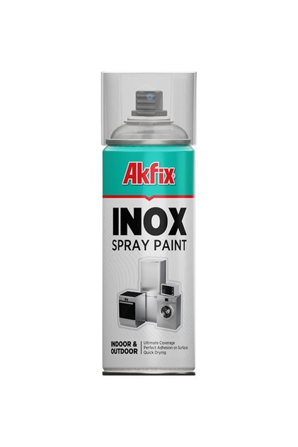 İnox Sprey Boya Çelik Efekt 400 ml. 380 gr