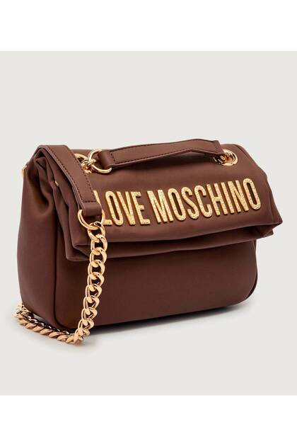 Love Moschino Kadın Deri Metal Toka Kapamalı Ayarlanabilir Kayış