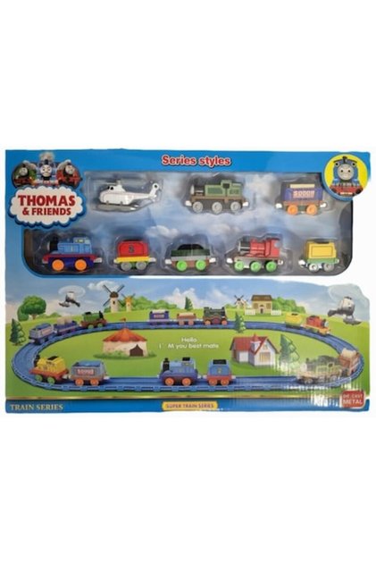 Διαδραστικό μαγνητικό σετ τρένου Thomas & Friends με αρθρωτές ράγες