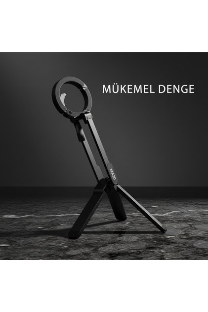 Ma30 Magsafe Magnetic Phone Tripod, Pocket Type Foldable Stand and Keychain