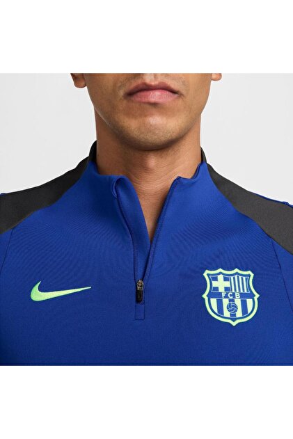 Nike Nk Dri-Fit Fc Barcelona Strike Mavi Erkek Futbol Üstü