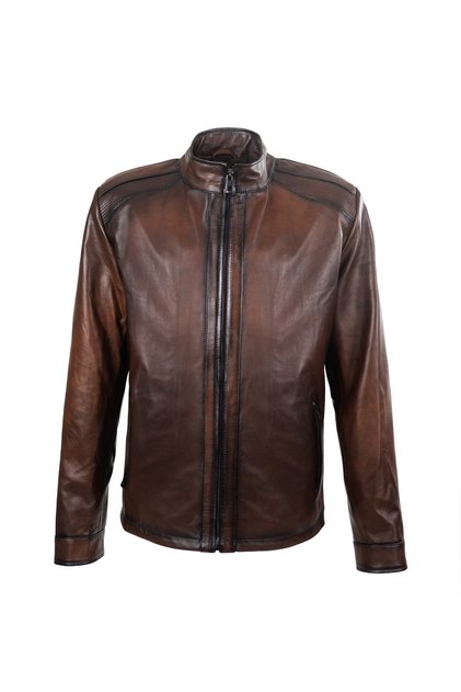 Genuine Leather Jacket,Leather Jacket,Men's Leather Coat,Lambskin Jacket