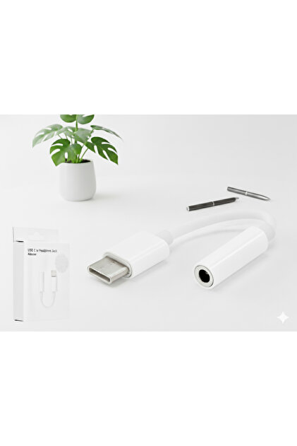 emrebilisim ŞAOMi 15T Pro UYUMLU Type-C To 3.5 mm Jack Kulaklık