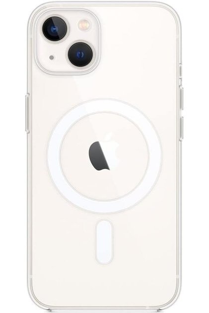 حافظة حماية شفافة تدعم شاحن MagSafe (لأجهزة iPhone 13)