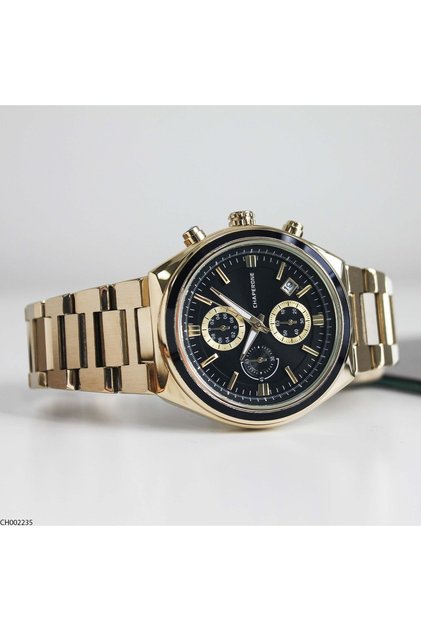 Ch002235 Men's Steel Band Wrist Watch