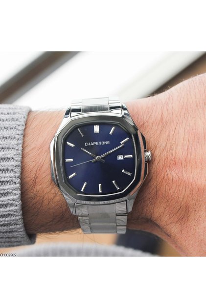 Ch002505 Men's Steel Band Wrist Watch
