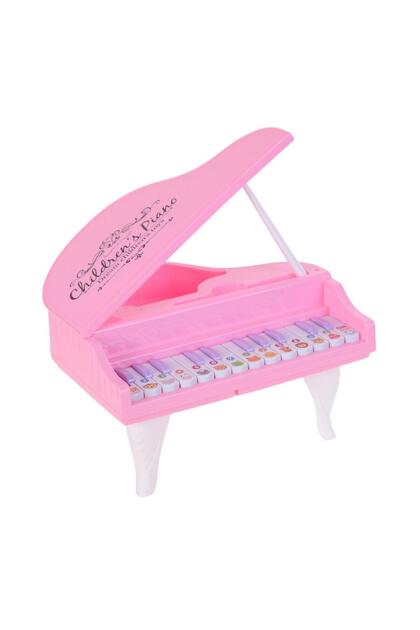 Çocuk Piyano Org Oyuncak - Pembe Mini Kuyruklu Piyano