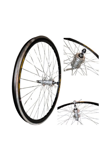 Roata 27.5" Dubla disc cu rulmenti aluminiu spate