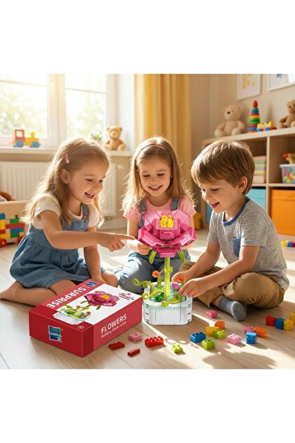 *完成*flower✿様オーダー Natavanbutık Zuanma Supprise - Flowers Building Block Insect
