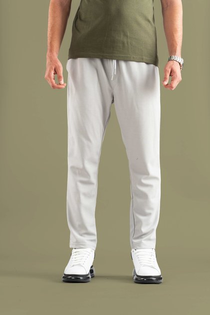 Men's Elastic Waist Slim Fit Basic Cotton Jogger