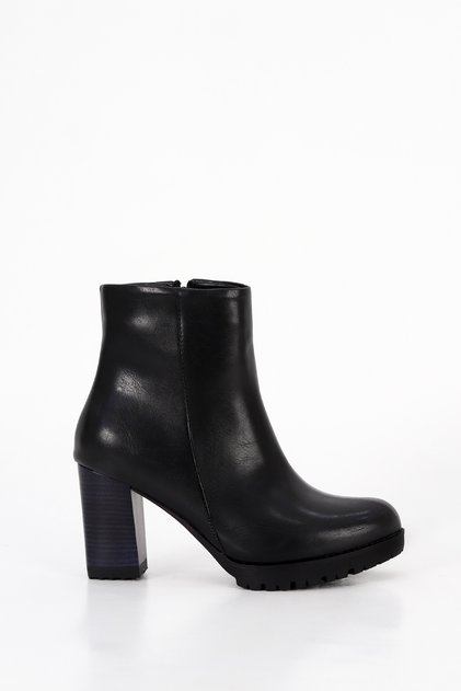 Bln St515 High Heeled Ankle Boots