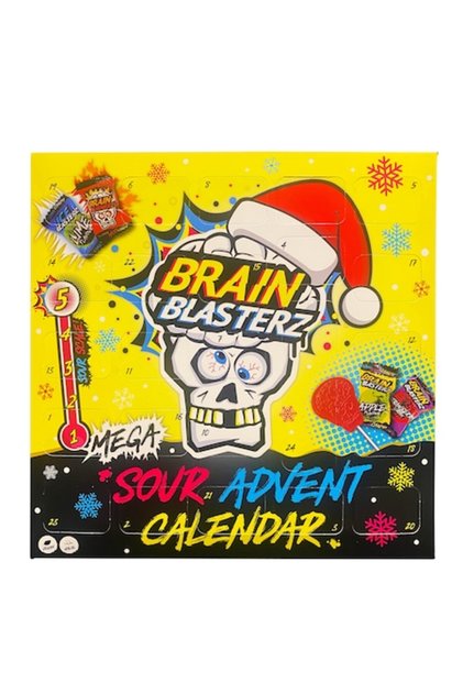 Ημερολόγιο Advent με ξινό γεύση, 97 g (ξινό), ιδανικό για τα Χριστούγεννα