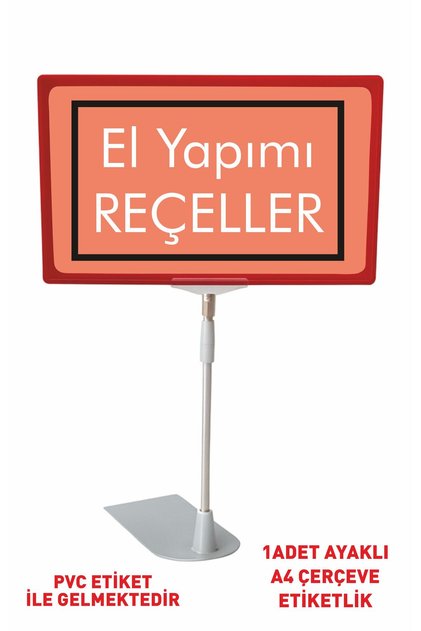 إطار مصنوع يدويًا من مادة PVC بحجم A4 مع حامل